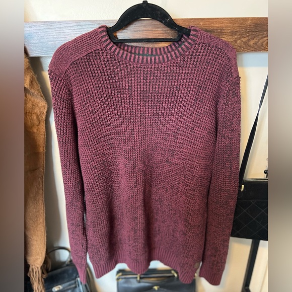 🔥SALE  GH Bass & Co maroon Pullover Sweater (XL) - Picture 2 of 4
